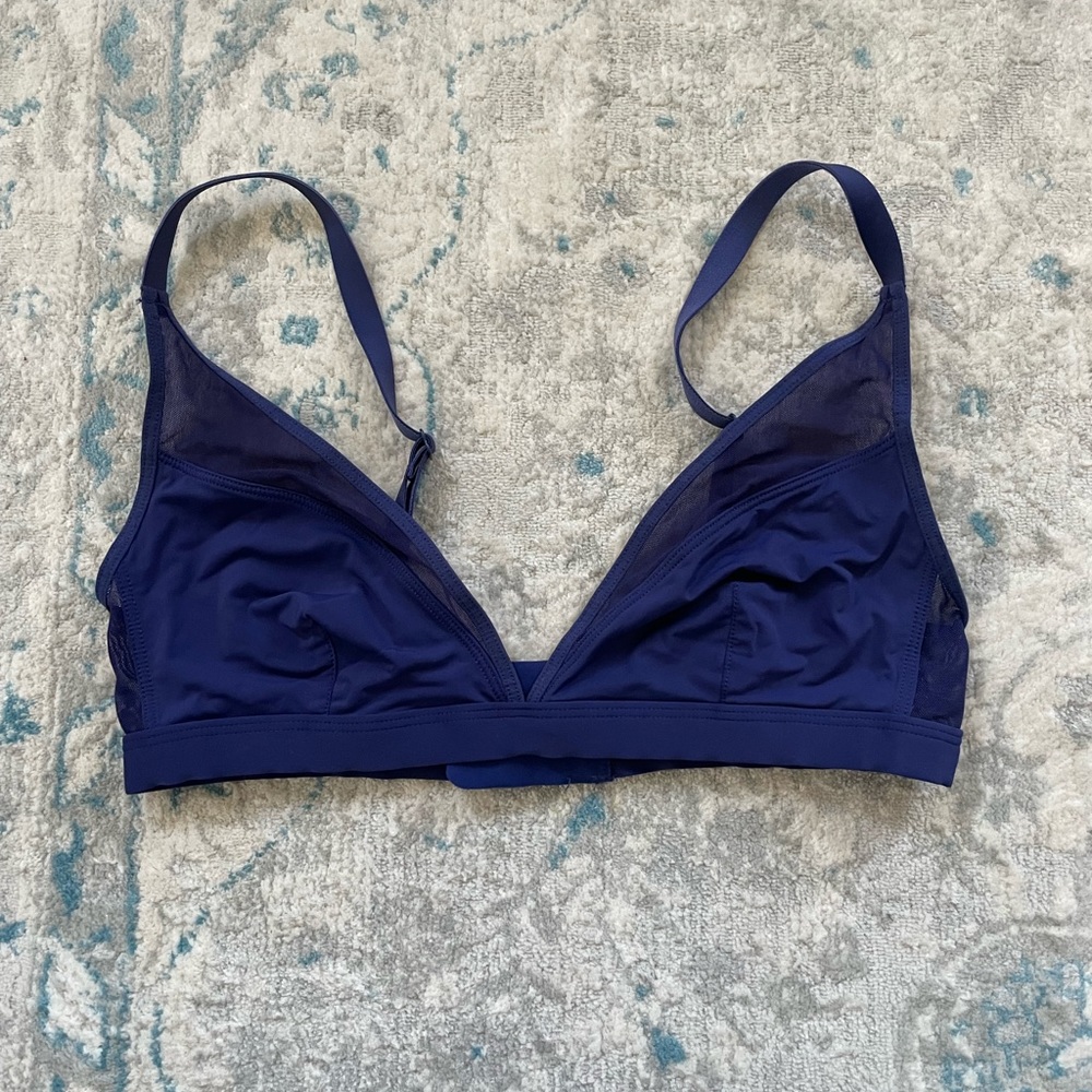 Parade plunge bralette re:play starry night navy bralette